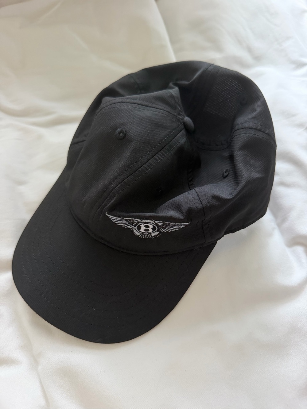 Bentley Embroidered Black Women's Baseball Cap